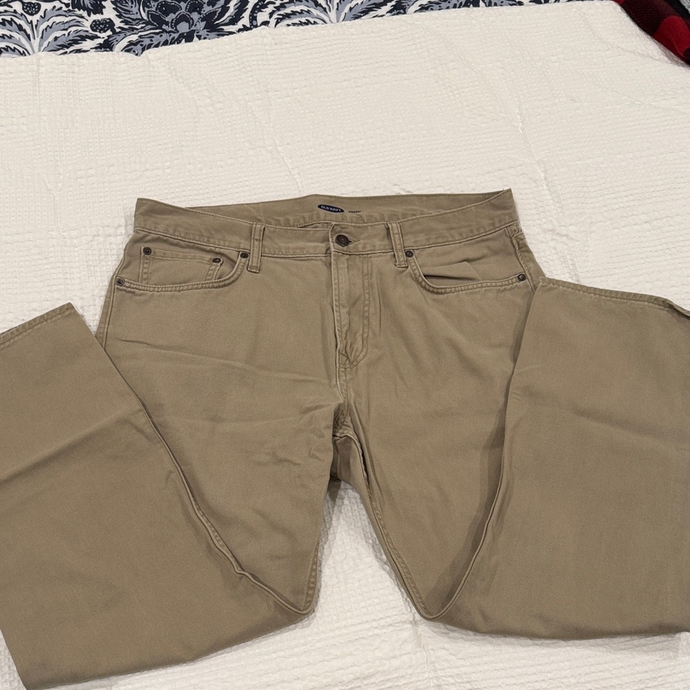 Old Navy Tan Casual Trousers
